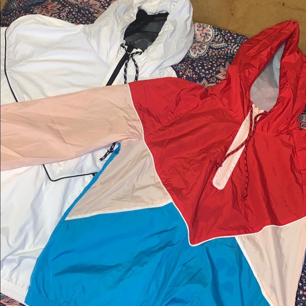 TWO athletic jackets